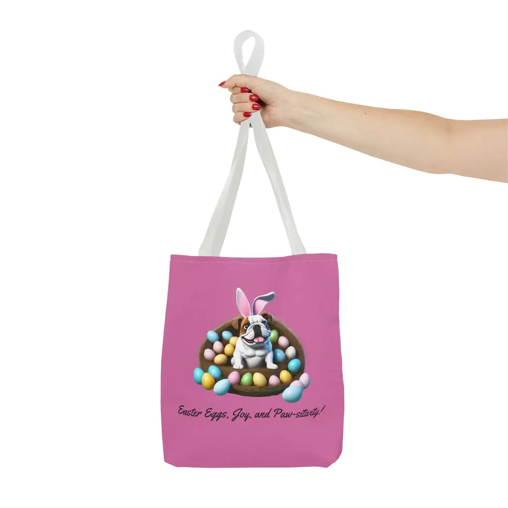Easter Bulldog Tote - Bags