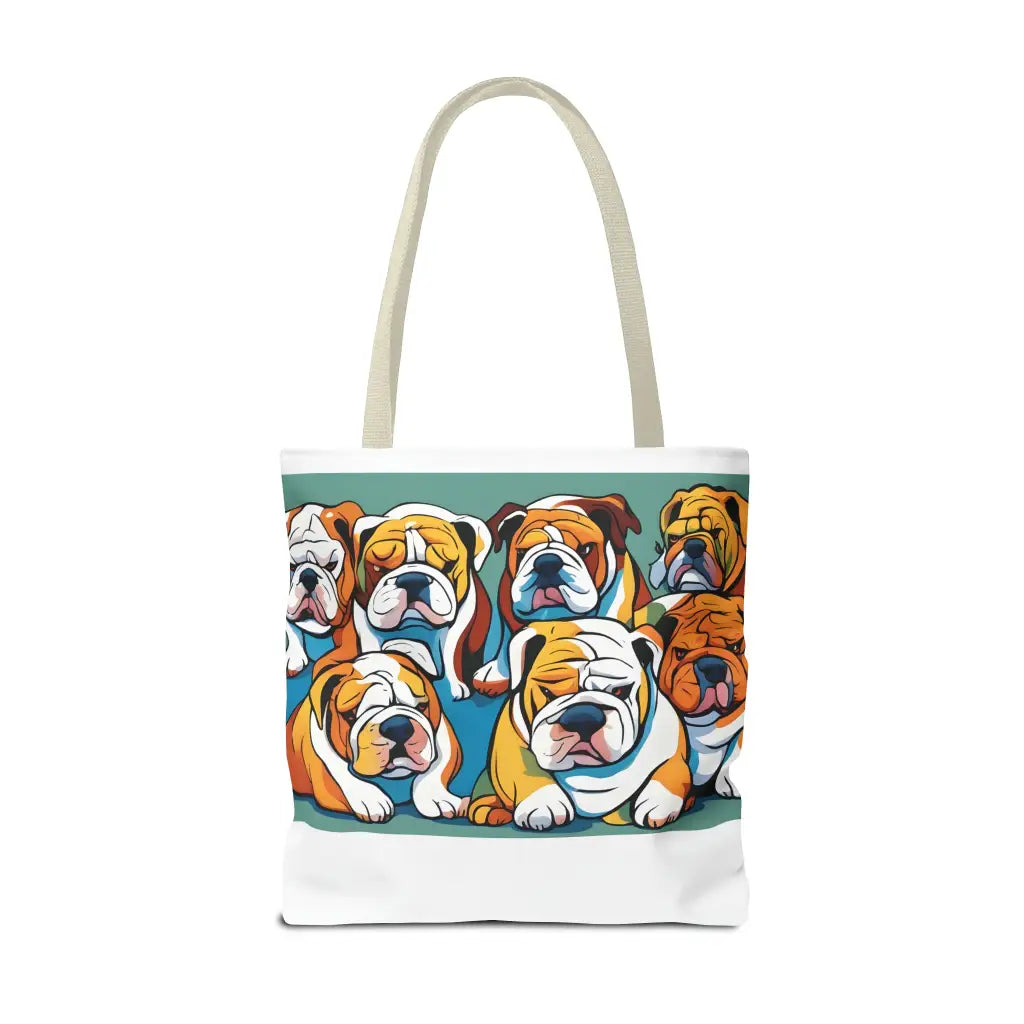 Pawsitively Adorable Bulldog Puppies Tote Bag - Bags