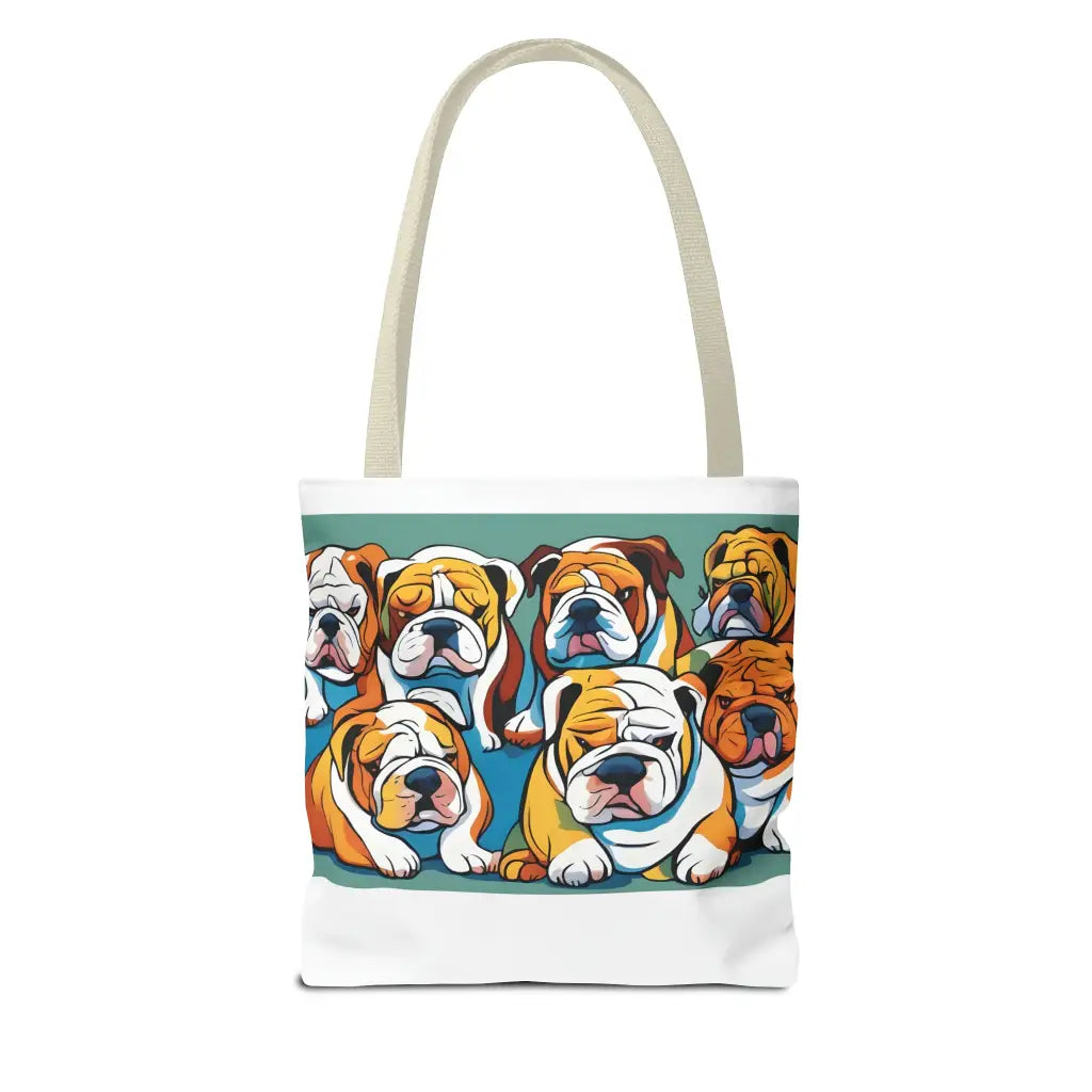 Pawsitively Adorable Bulldog Puppies Tote Bag - Bags