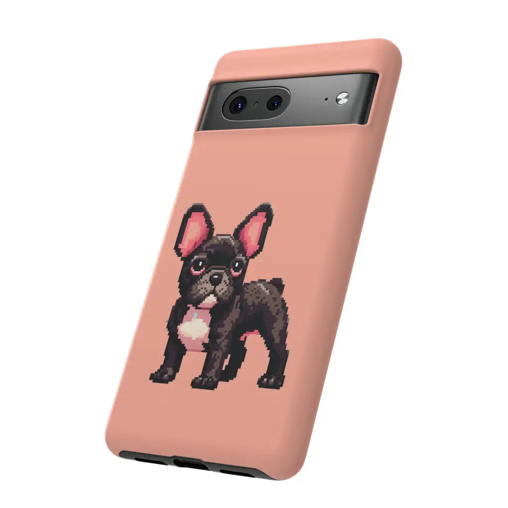 Pixel Pup Paradise: 8-Bit Frenchie Edition Phone Case