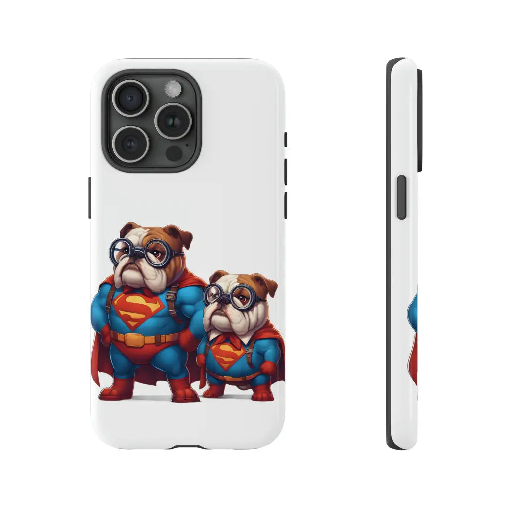 Superdog & Pup Dynamic Duo Phone Case - iPhone 15 Pro Max