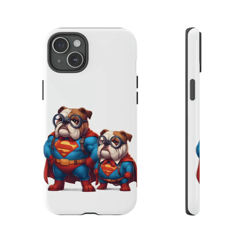 Superdog & Pup Dynamic Duo Phone Case - iPhone 15 Plus
