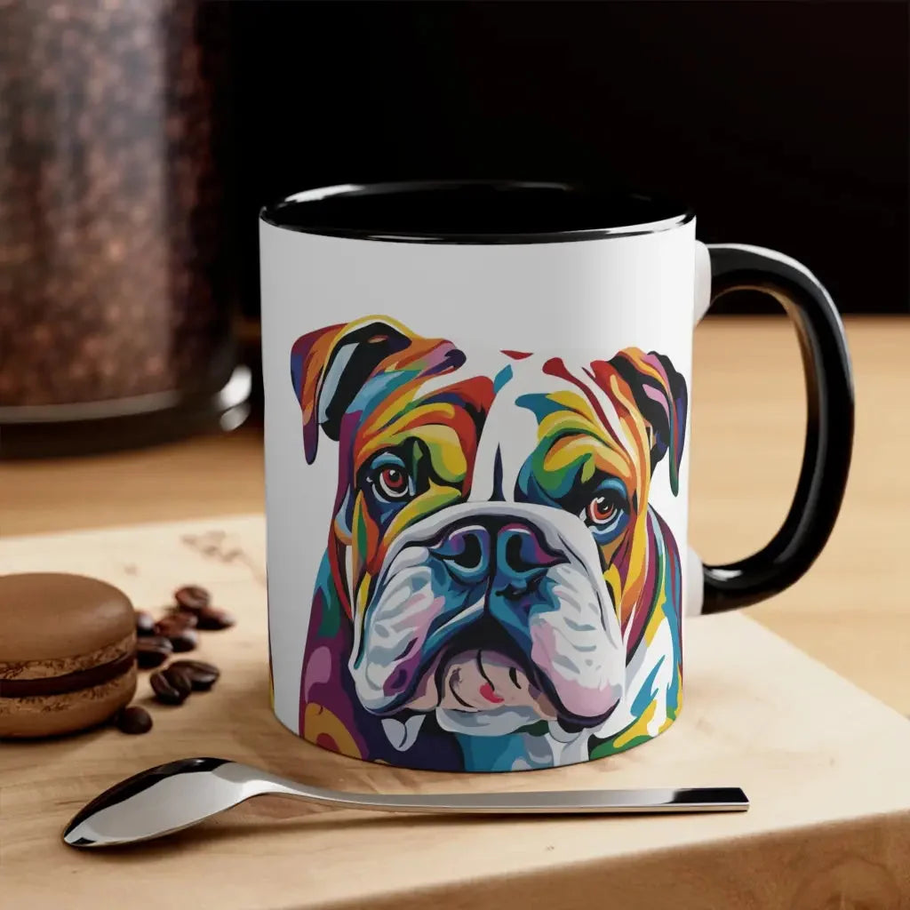 Watercolor Whimsy: Bulldog Bliss Mug