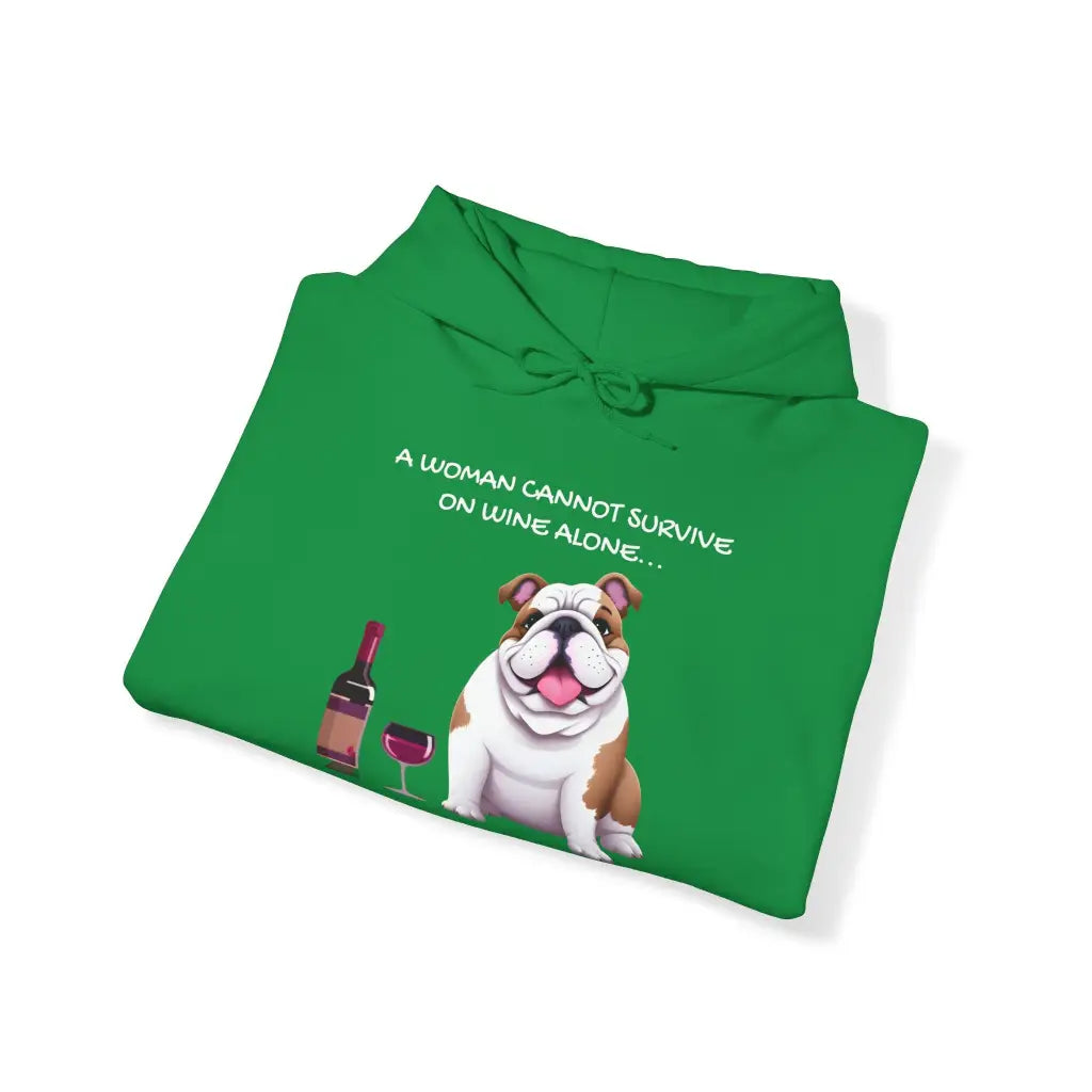 Wine & Wagging Tails Hoodie